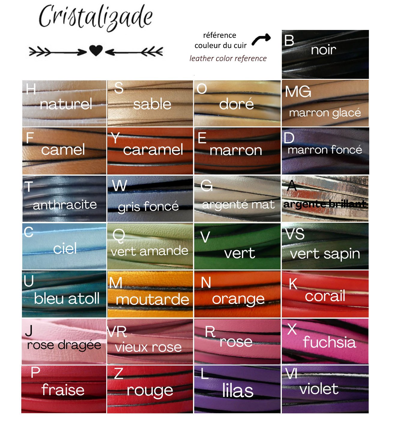 L&aelig;derarmb&aring;nd med miniature sl&oslash;jfe i tr&aelig; og gennembrudte initialer