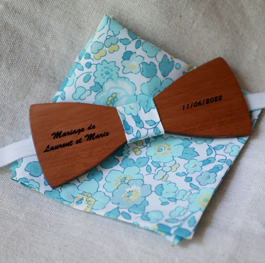 Liberty Betsy Mintgrøn træ Bow Tie Pouch