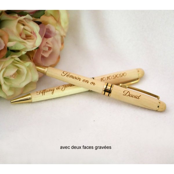 Graveret let tr&aelig;pen til personlig tilpasning