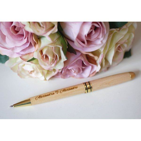 Graveret let tr&aelig;pen til personlig tilpasning