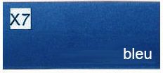 X7- Blå (satin)