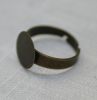 C- Antik bronze ring