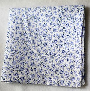 L5-Liberty Mickaël blå + Firkantet lomme (+ 10.80 €)